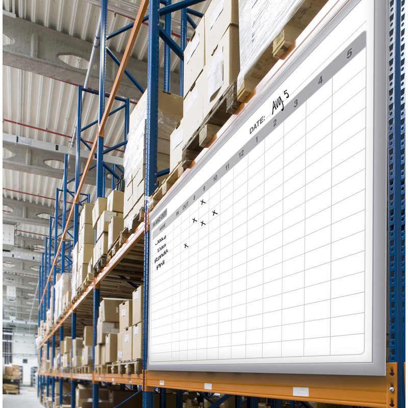 Tableau blanc calendrier mural, 36,5 po x 48,5 po