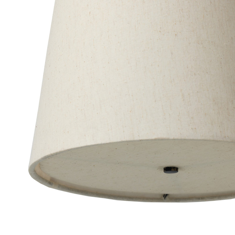 Piama Pendant-Beige Linen, Ivory