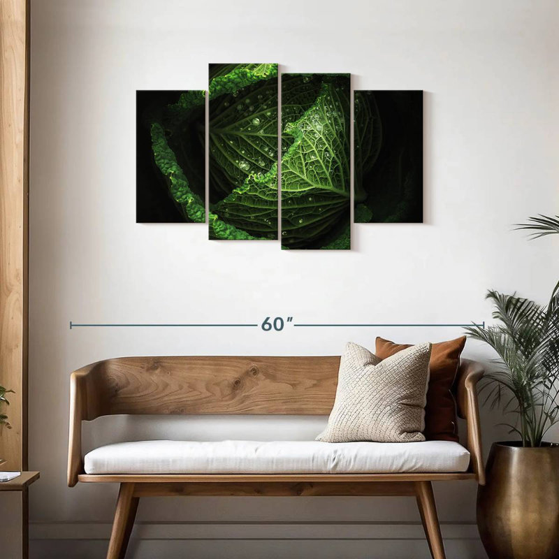 Cabbage, 27" H x 43" W
