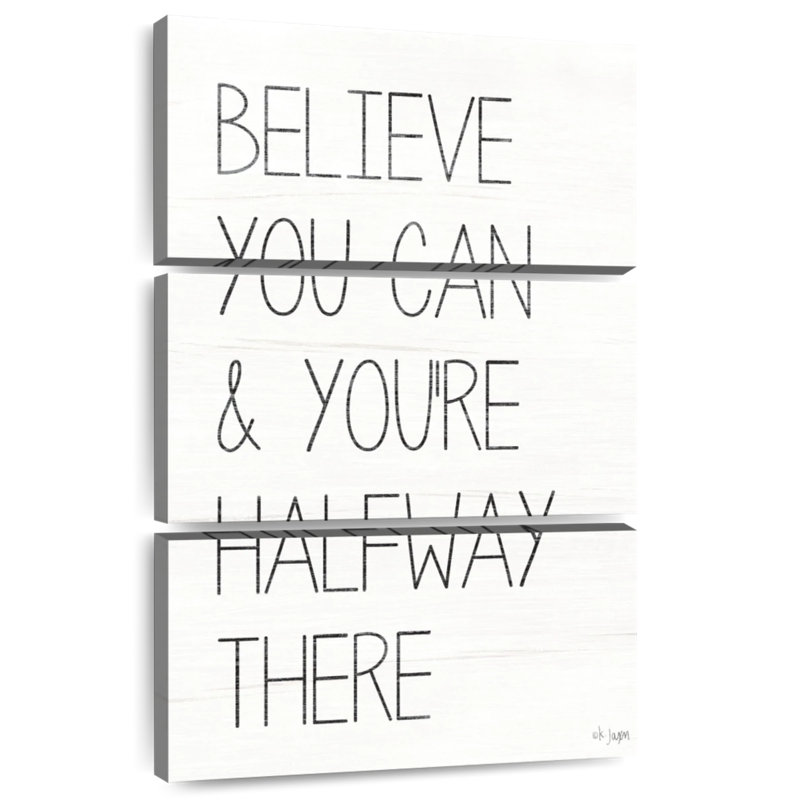 Tergel You're Halfway There, 32" H x 20" W