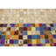 Tapis multicolore moderne en similicuir 8X10