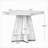 31.5" Dining Table, Square Kitchen Dinner Table for 2-4 People