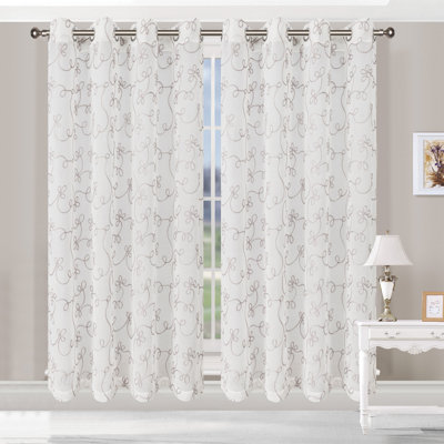 Titine Sheer Curtain Pair