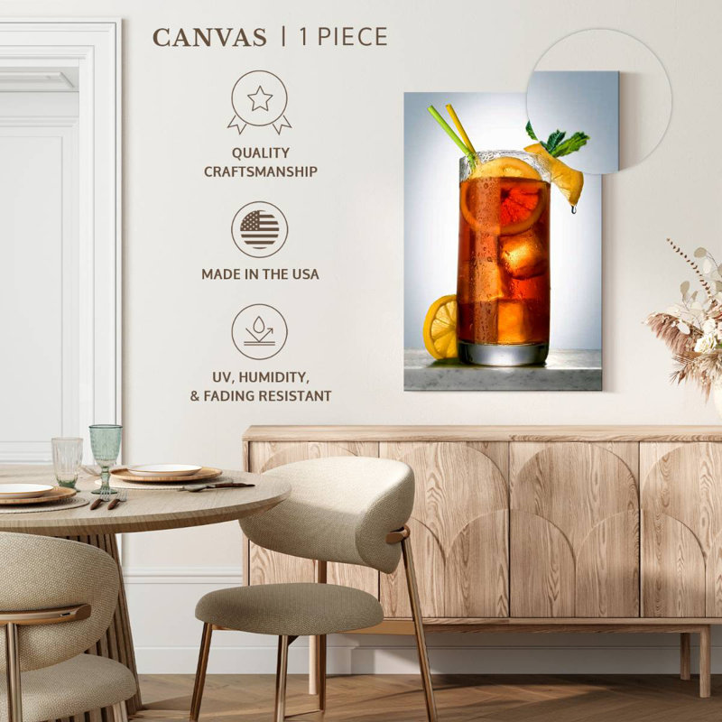 Verre à thé glacé Yarlin, H 45 po x l 30 po