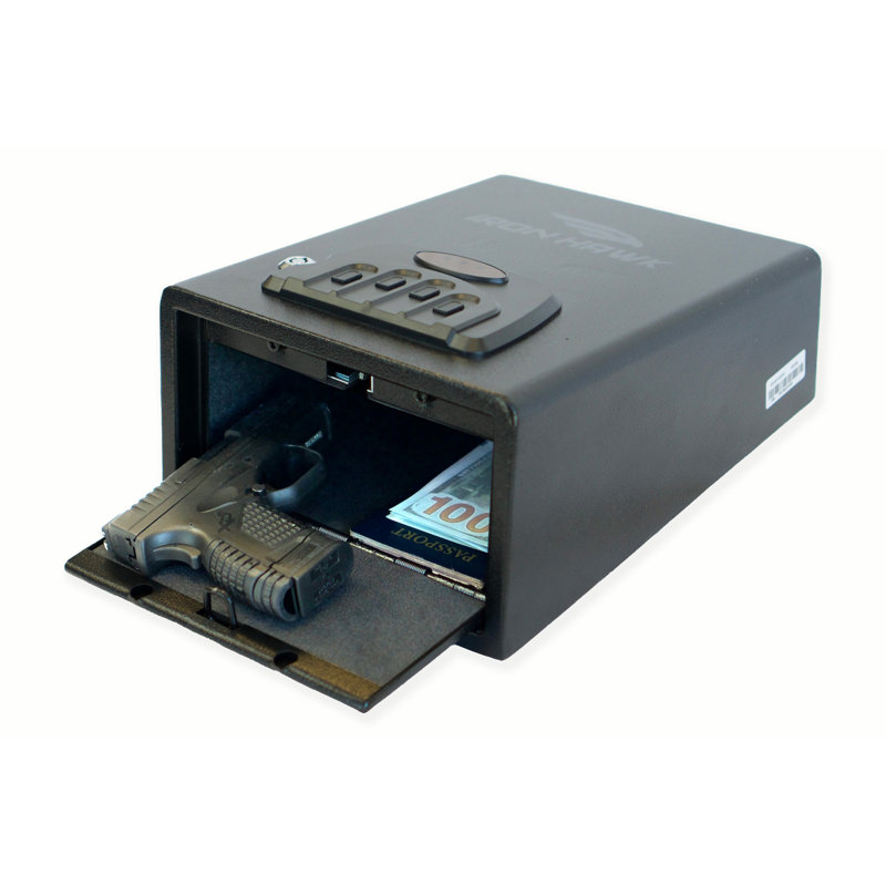 Petit coffre à accès rapide, H 5,5 po x l 11,75 po x P 9 po