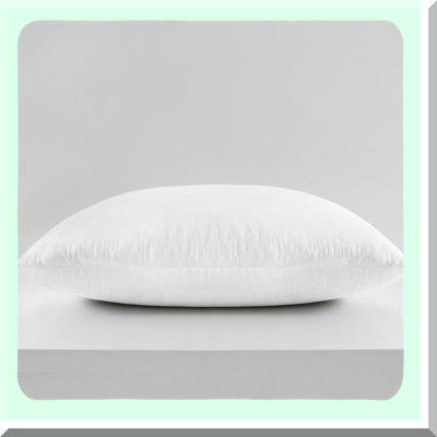 OrthoSupport Firm Pillow - Adjustable Standard Bed Pillow for Neck Pain Relief and Strong Support for Stomach and Side Sleepers