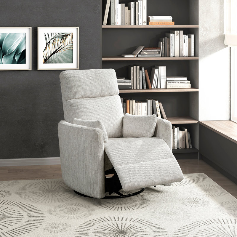 Fauteuil inclinable et pivotant Modern, Beige