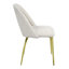 Chaise d'appoint rembourrée Earie