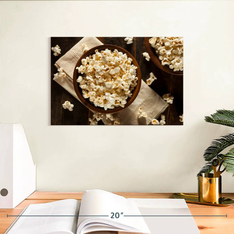 Yarlin Homemade Popcorn, 8" H x 12" W