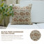 Coussin à motif de fleurs fabriqué à la main Fabividine-111113668-111113671