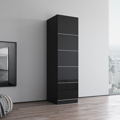 Manufactured Wood Armoire by Meble Furniture