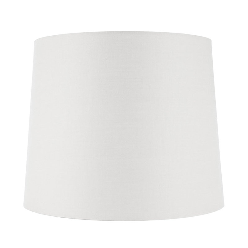 Hardback Linen Empire Tall Lamp Shade, 13" H x 18" W x 18" D, Off White