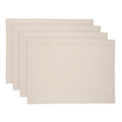 Dru - Cotton Linen Plain Placemats