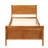 Wood Platform Bed Twin Bed Frame Mattress Foundation Sleigh Bed With Headboard/Footboard/Wood Slat Support-1459446499