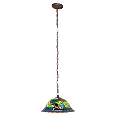 14" Wide Loon Pendant