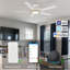 Ventilateur de plafond intelligent 52 "avec lumière-650498161-650498160