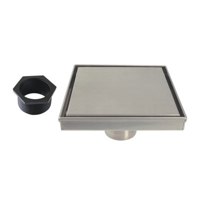 Kingston Brass Watercourse 6" Square Shower Drain