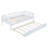 Tamsin Wood Daybed with Trundle & Fence Guardrails-125891681