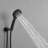 Wall Mounted Shower System With Hand Shower 2 Handle Complete Shower Faucet Kit Brass Shower Faucet Combo With Pressure Balance Valve-123232264