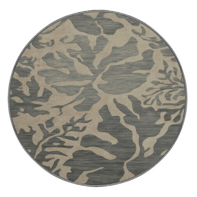 Machine Washable Nature Gray Area Rug