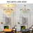 Makinlee Dimmable Crystal Tiered Chandelier-981551649-981551652-965955084