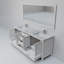 Ensemble de meuble-lavabo double, ensemble de robinets et miroir de 70 po x P 22 po Jacques-66637682-113024982