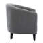 Fauteuil demi-tonneau large capitonné 28,3 po Francesca-221412342