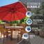 Base de parasol remplissable pour poids de poids lourd US 50 lb.