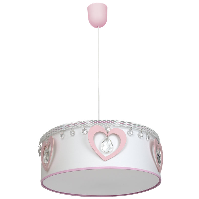 Avis 1 - Light Pink Drum Pendant
