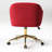 Farrah Tufted Velvet Upholstered Desk Chair-101215816