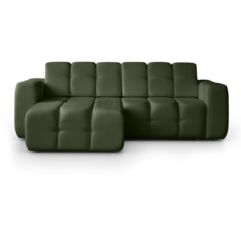 Bradd 4 Seater Sofa Bed, Green