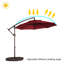 Parasol en porte-à-faux 10 pi Anasa-1509398612