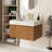 30" Bathroom Vanity With Sink, Wall-Mounted Plywood Bathroom Storage Cabinet With Drawer & Door-1443447754-1443447757