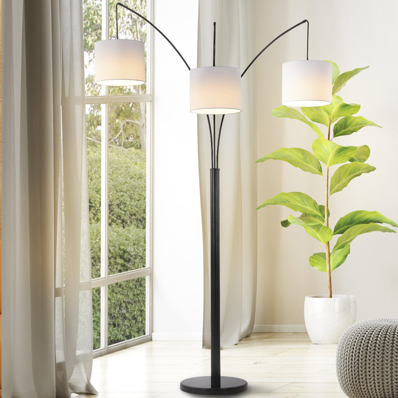 Lampe sur pied à branches 78,5 po Zoiey