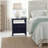 Weston Midnight Blue 2 Drawer Nightstand