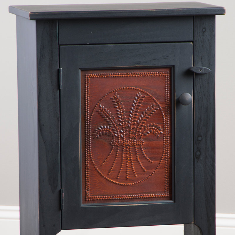 Vertical Wheat Panel, Rustic Tin