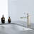 Single-Hole Single-handle Bathroom Faucet with Drain Assembly