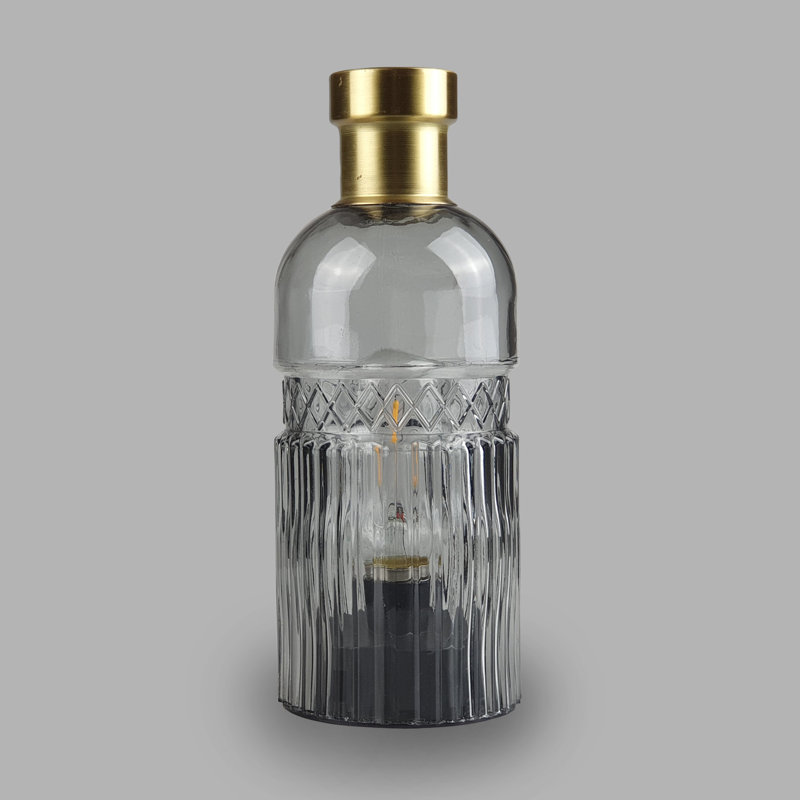 Cello Lighting Efthymia Vintage Medium Battery Operated Lamp, Smoke