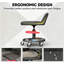 Tabouret de garage roulant avec roulettes à 360 °, tabouret mécanique, plateau à outils, hauteur réglable
