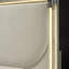 Ensemble de meubles de chambre à coucher glamour de luxe 3 pièces-667989480