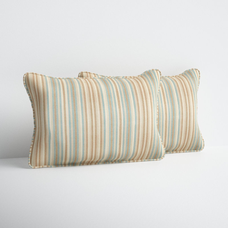 Zoa Rectangular Indoor/Outdoor Lumbar Pillow, 13"H x 20"W