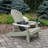 Anette Plastic Folding Adirondack Chair with Ottoman-867373340