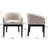 Rustic Solid Wood Dining Table And Chairs Set, Upholstered Barrel Dining Chairs Set Of 4 /6 And Solid Wood Dining Table-988610594-982893155-982893152