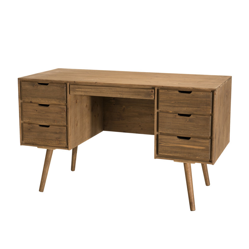 Casillas Solid Wood Writing Desk