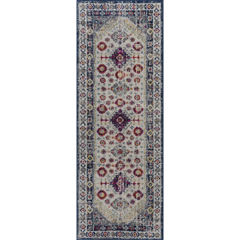 Cobien Oriental Indoor Rug, Runner 2'7" x 7'3"