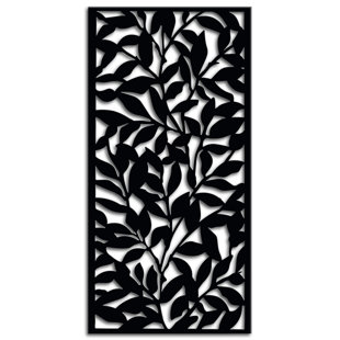 3'x6' Galvanized Powder Coated Steel Tangle Decorative Panel