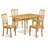 Boxborough Four Leg Dining Set-12821414-12821413-12821412