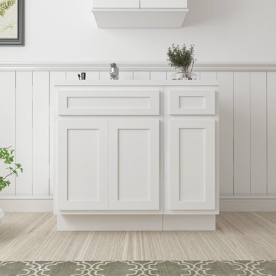 36 base de meuble-lavabo simple seulement
