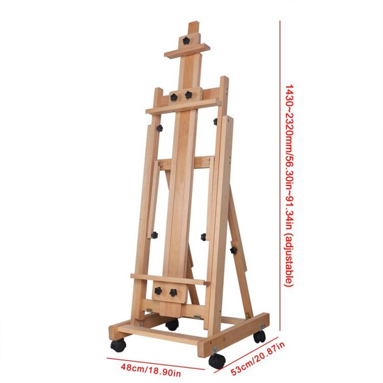 Large Adjustable H-Frame Easel DENFER