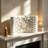 White Modern Rectangular Ceramic Table Vase